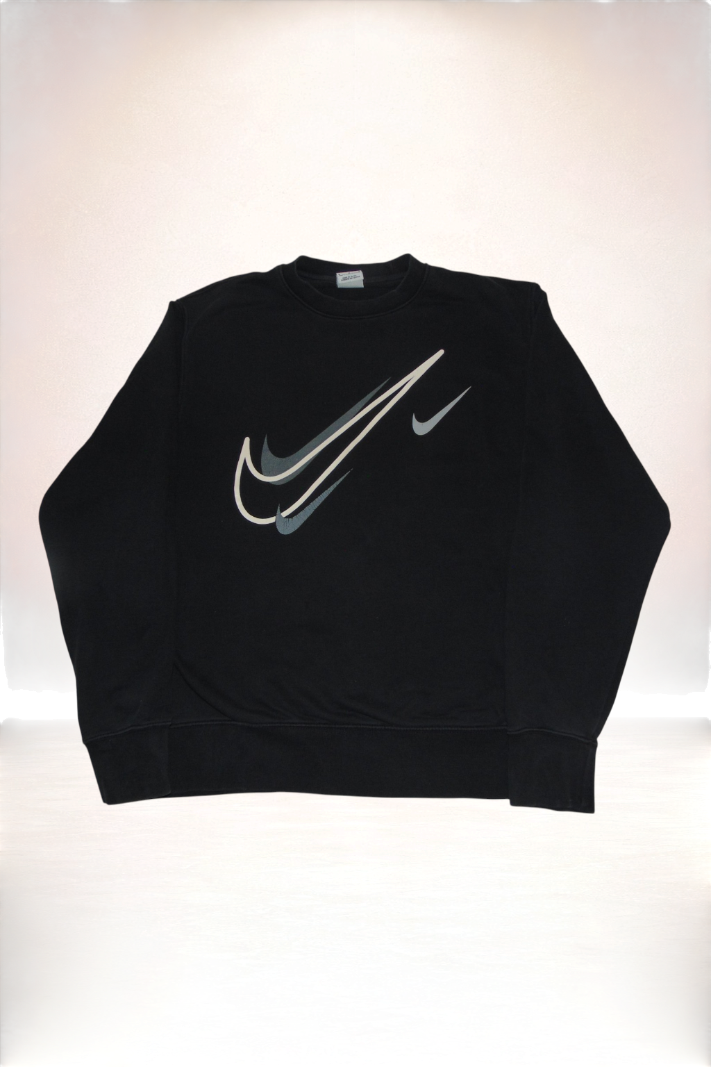 Nike Sweater Schwarz Big Logo - Größe M