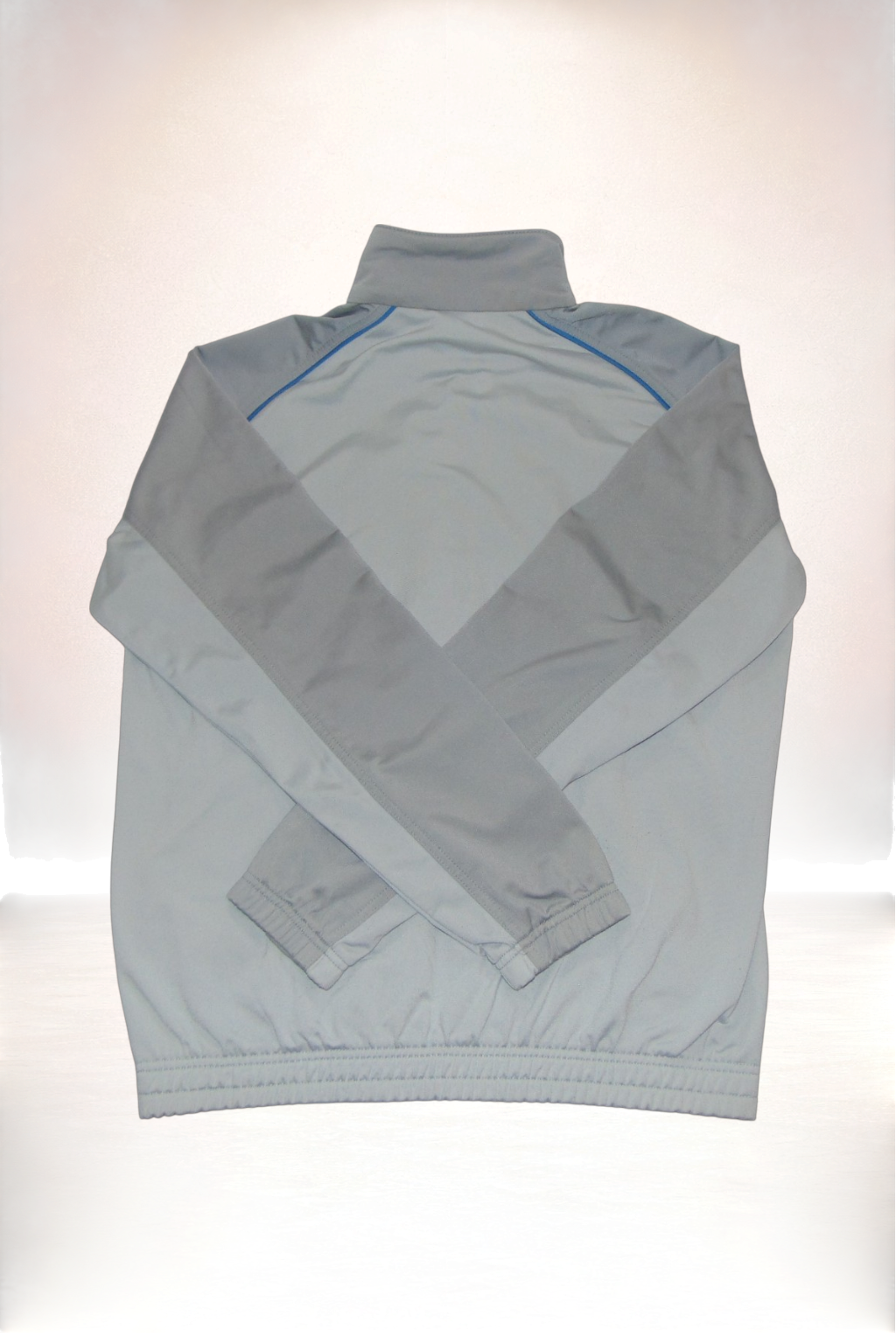 Nike Track Jacket Grau/Blau - Größe L | Selected Piece