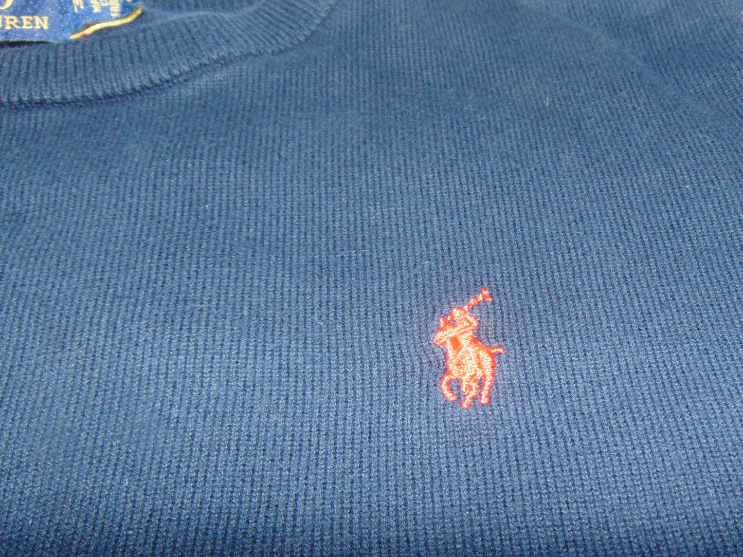 Polo Ralph Lauren Sweater Navy - Größe M | Selected Piece