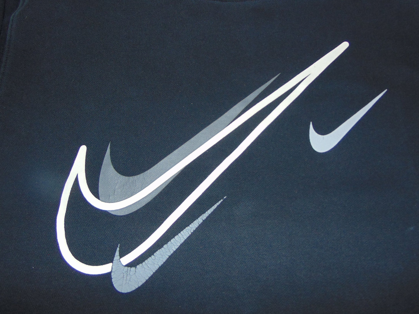 Nike Sweater Schwarz Big Logo - Größe M
