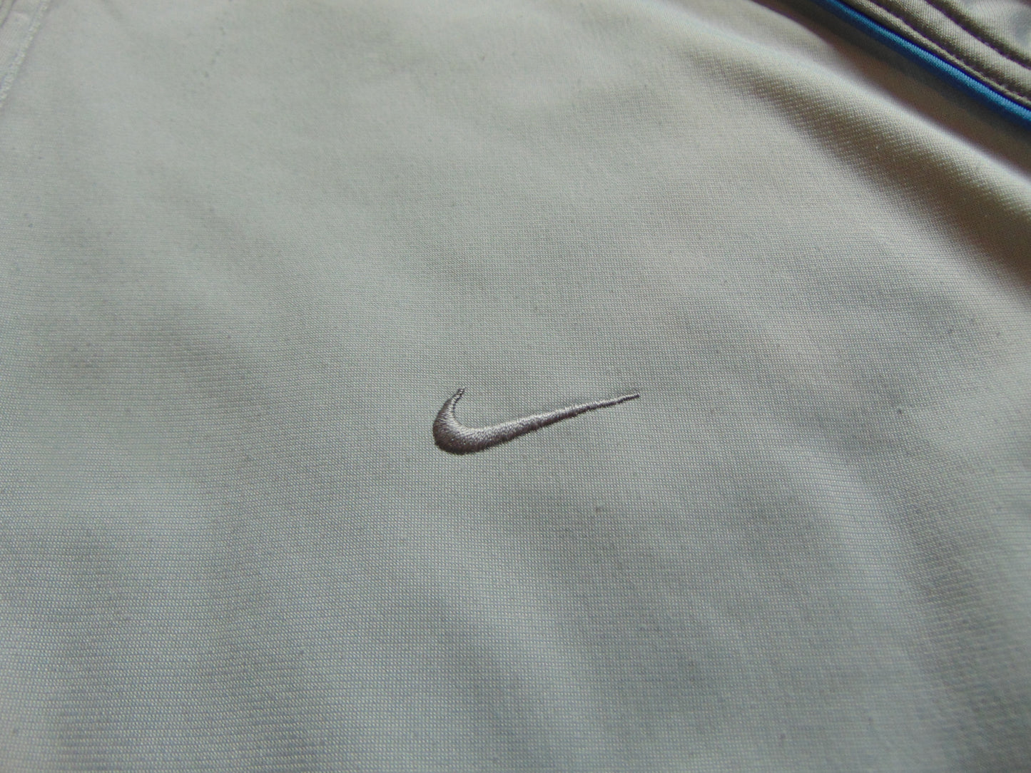 Nike Track Jacket Grau/Blau - Größe L | Selected Piece