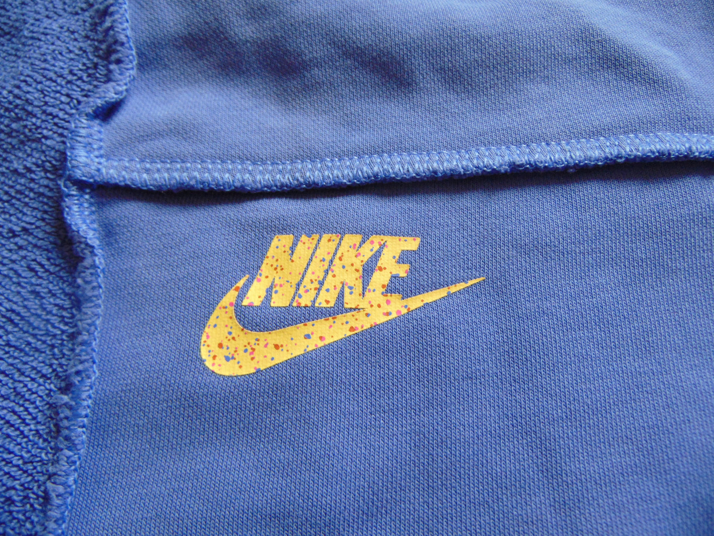 Nike Vintage Frottee Pullover Lila - Größe L | Selected Piece